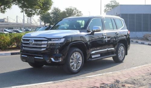 تويوتا لاند كروزر VX محرك بنزين سعة 3.5 لتر، دفع رباعي، ناقل حركة أوتوماتيكي 10 سرعات. موديل 2026. للتصدير