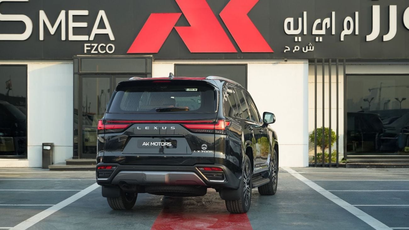 لكزس LX 700h SIGNATURE 3.5 HYBRID Black-Tan 2026 Export Only