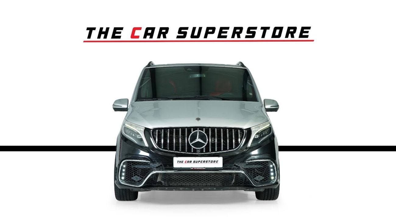 Mercedes Benz V 250 -Two Tone-GCC-Star Light System-Well Maintained