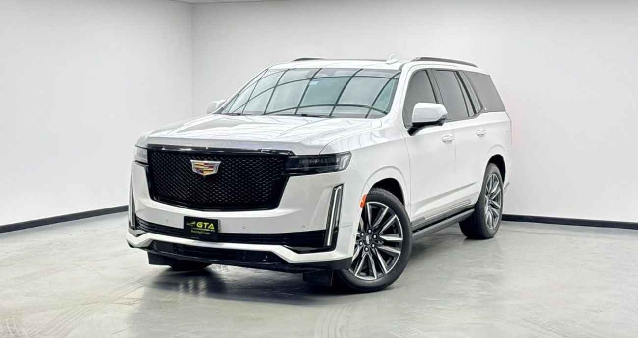 Cadillac Escalade SPORT PLATINUM 2022 Cadillac Escalade Sport Platinum, Agency Warranty+Full Service History, GCC Specs.