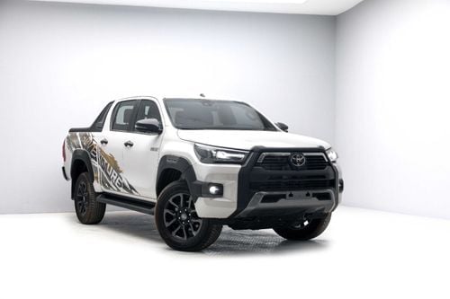 Toyota Hilux ADVENTURE Z 2.8L - PLATINUM WHITE PEAR INSIDE BLACK | EXPORT ONLY