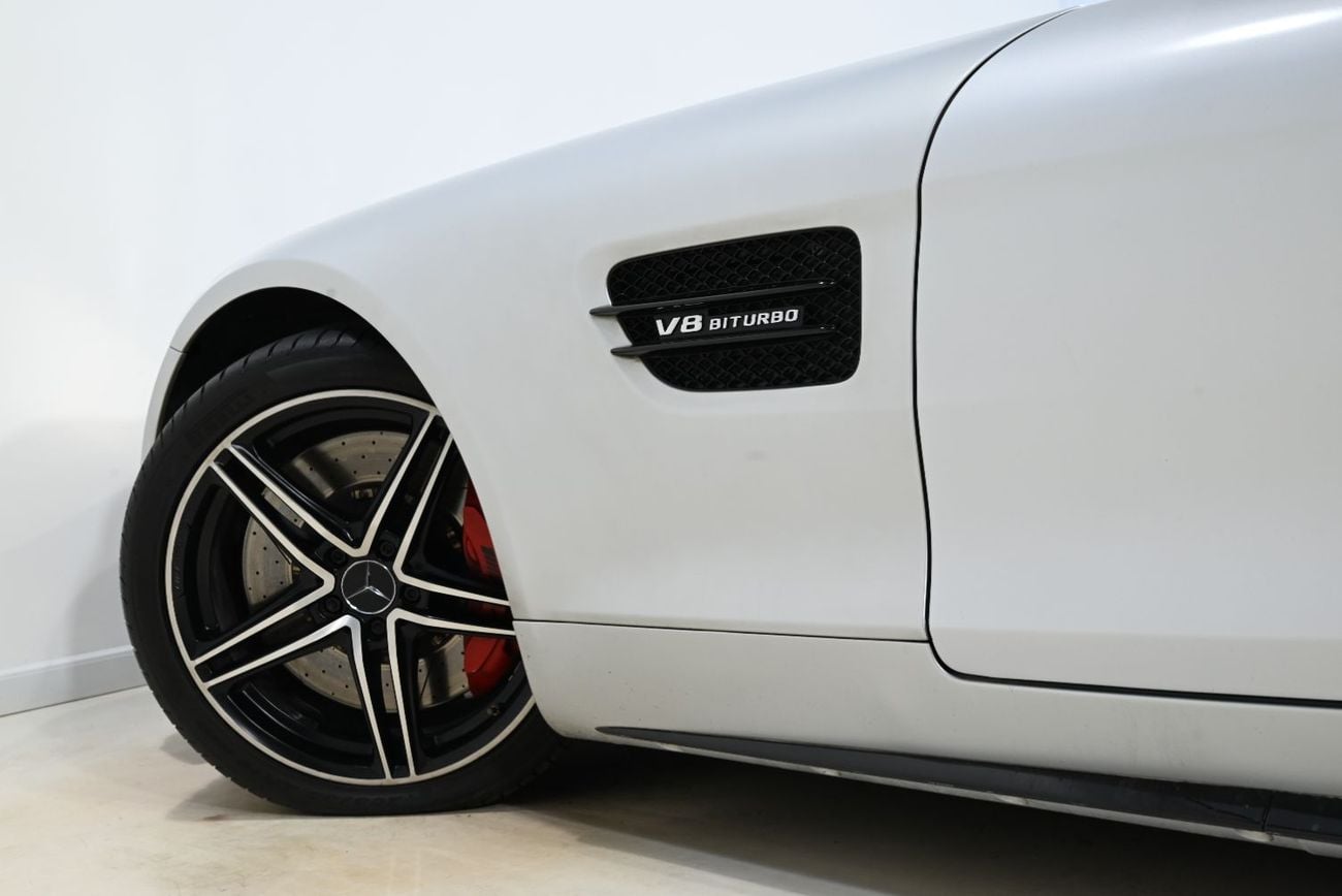 Mercedes Benz AMG GT C 2018 Mercedes-AMG GT C Roadster, Full Service History, Excellent Condition, GCC
