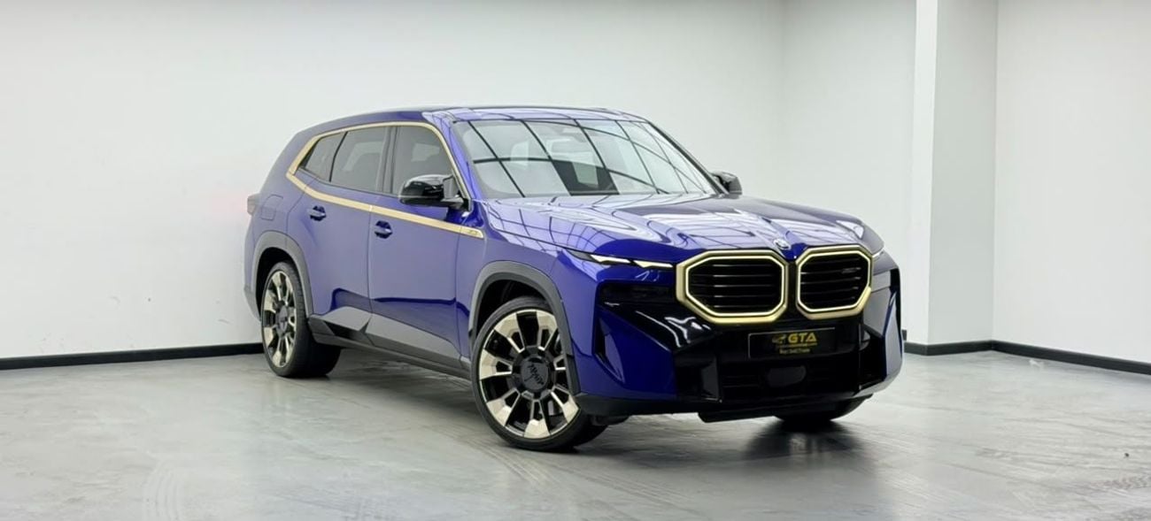 بي أم دبليو XM M SPORT بي إم دبليو XM موديل 2023، ضمان بي إم دبليو + باقة خدمة 2027، سجل صيانة كامل من بي إم دبليو، كاملة ا