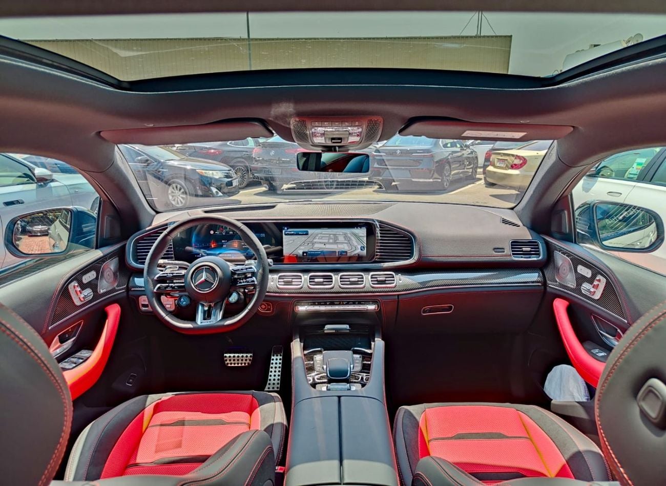 Mercedes Benz GLE53 AMG COUPE 4MATIC+ Interior carbon fiber Under Warranty 2026 GCC