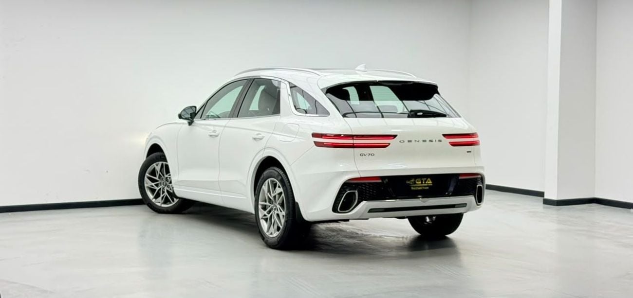 Genesis GV70 PRESTIGE 2023 Genesis GV70, 2028 Genesis Warranty + Service Pack, Full Genesis Service History, Low Km, GCC