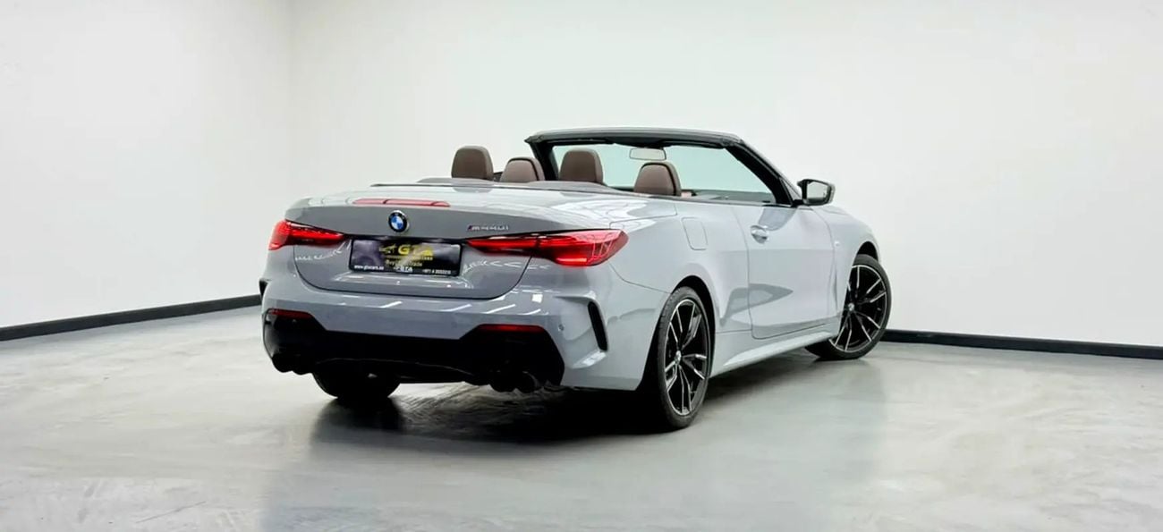 BMW 440i M440i xDrive Convertible, Warranty + Service Pack, Full Service History, GCC