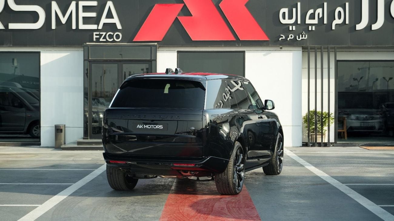 لاند روفر رينج روفر SV LWB P615 إصدار أسود - أسود - إصدار 2026 للتصدير فقط