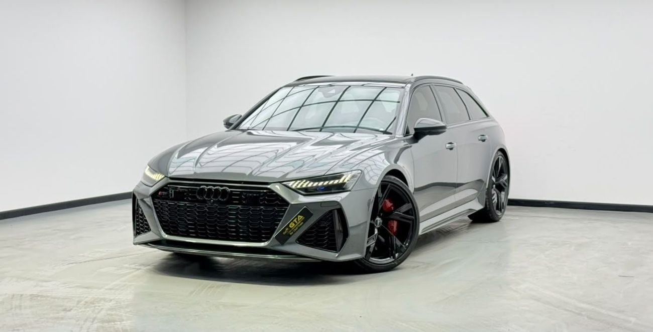 Audi RS6 STANDARD 2022 Audi RS6 Avant, Warranty, Full Agency Service History, GCC Spec.