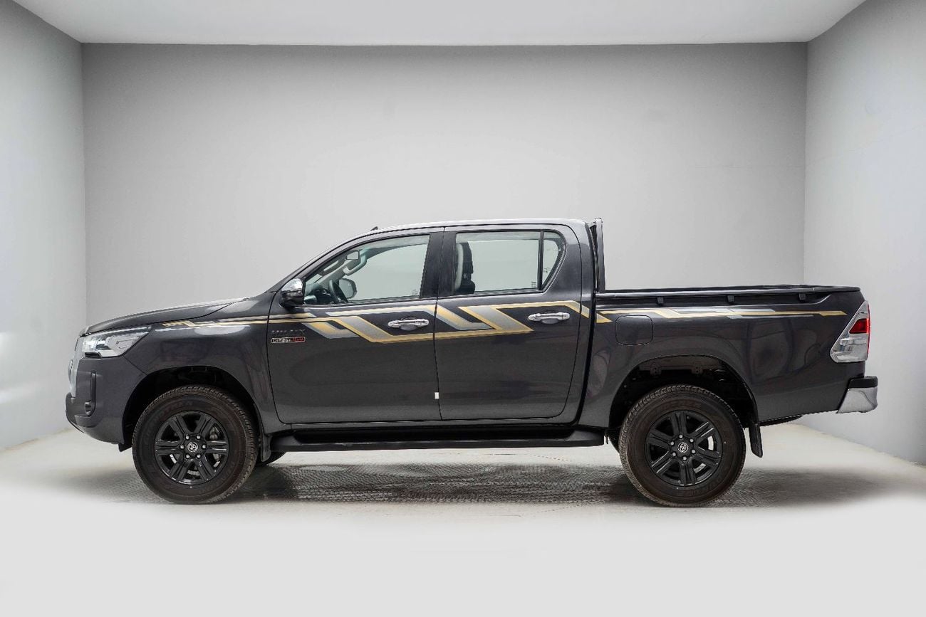 Toyota Hilux GLX 2.4L Diesel - Grey Metallic Inside Black | Export Only