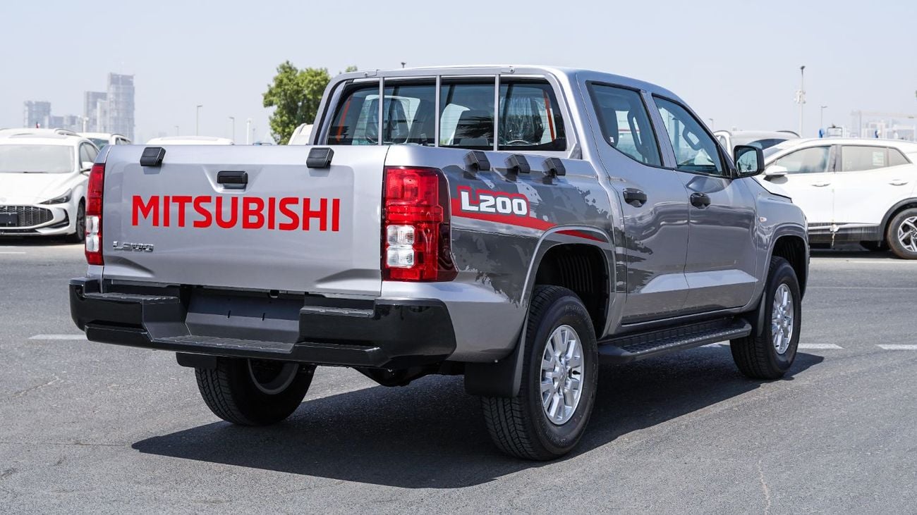 ميتسوبيشي L200 GLX جديد تمامًا – محرك بنزين سعة 2.4 لتر، دفع رباعي، ناقل حركة يدوي – D25 – 2027 – للتصدير فقط