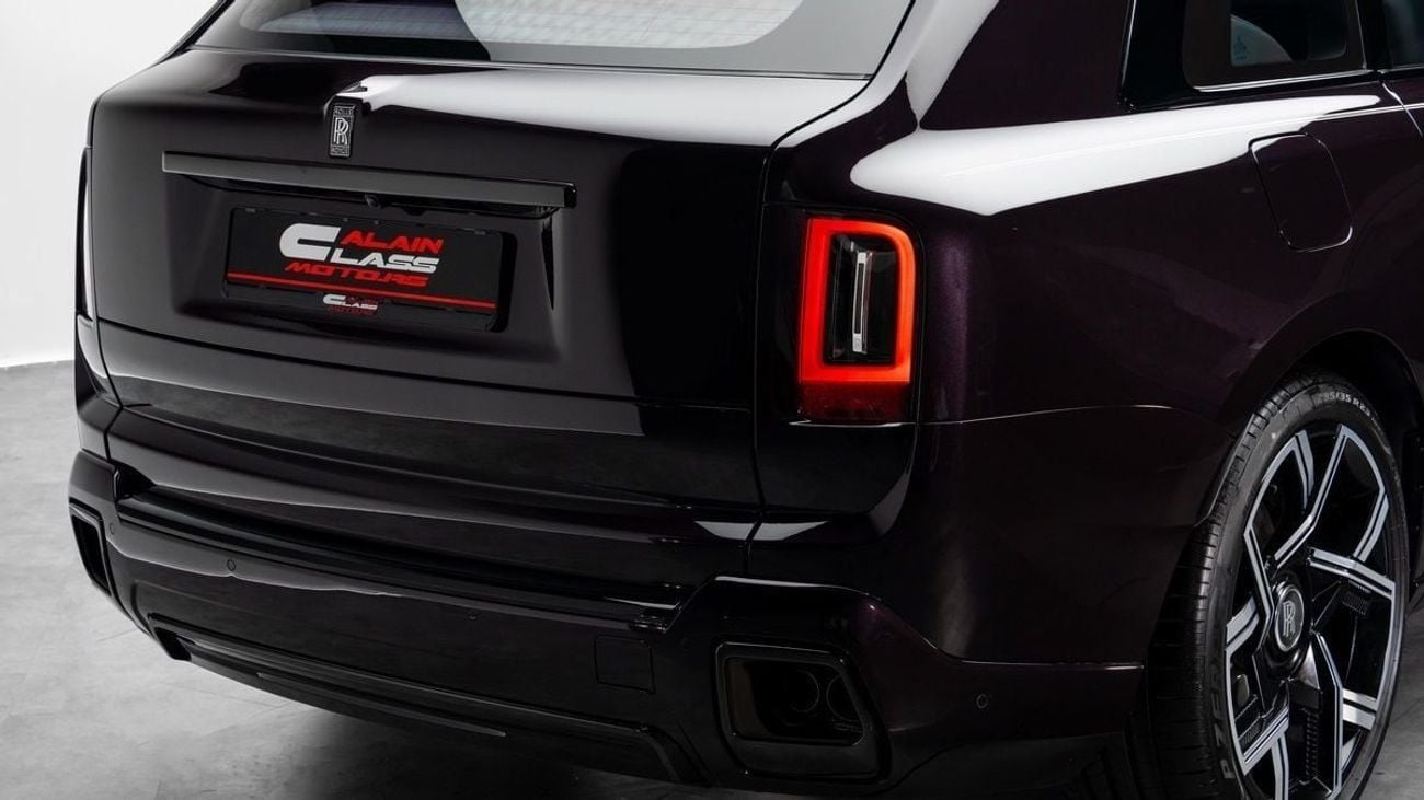 Rolls Royce Cullinan BLACK BADGE - 2026 - GCC - Under Warranty and Service Contract