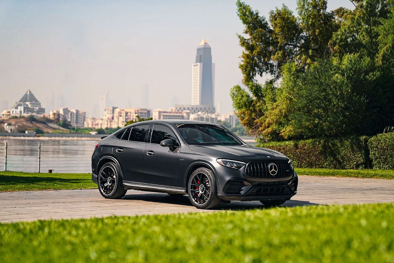 Mercedes Benz GLC 63 AMG S E-PERFORMANCE Fully loaded original paint no accident Clean title Low mileage Plugs in hybrid completely service a