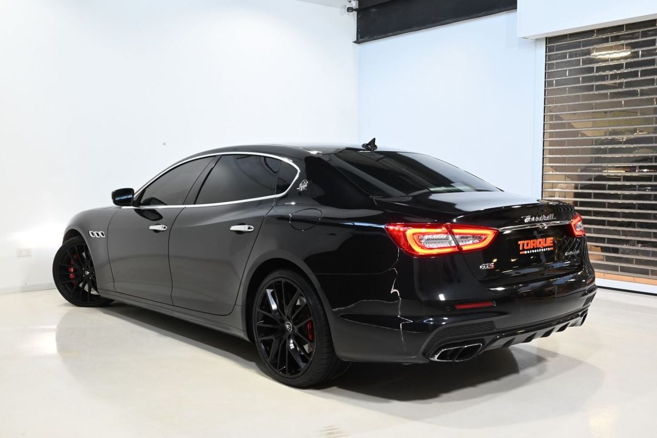 مازيراتي كواتروبورتي GTS 2017 Maserati Quattroporte GTS, Full Service History, Excellent Condition, GCC
