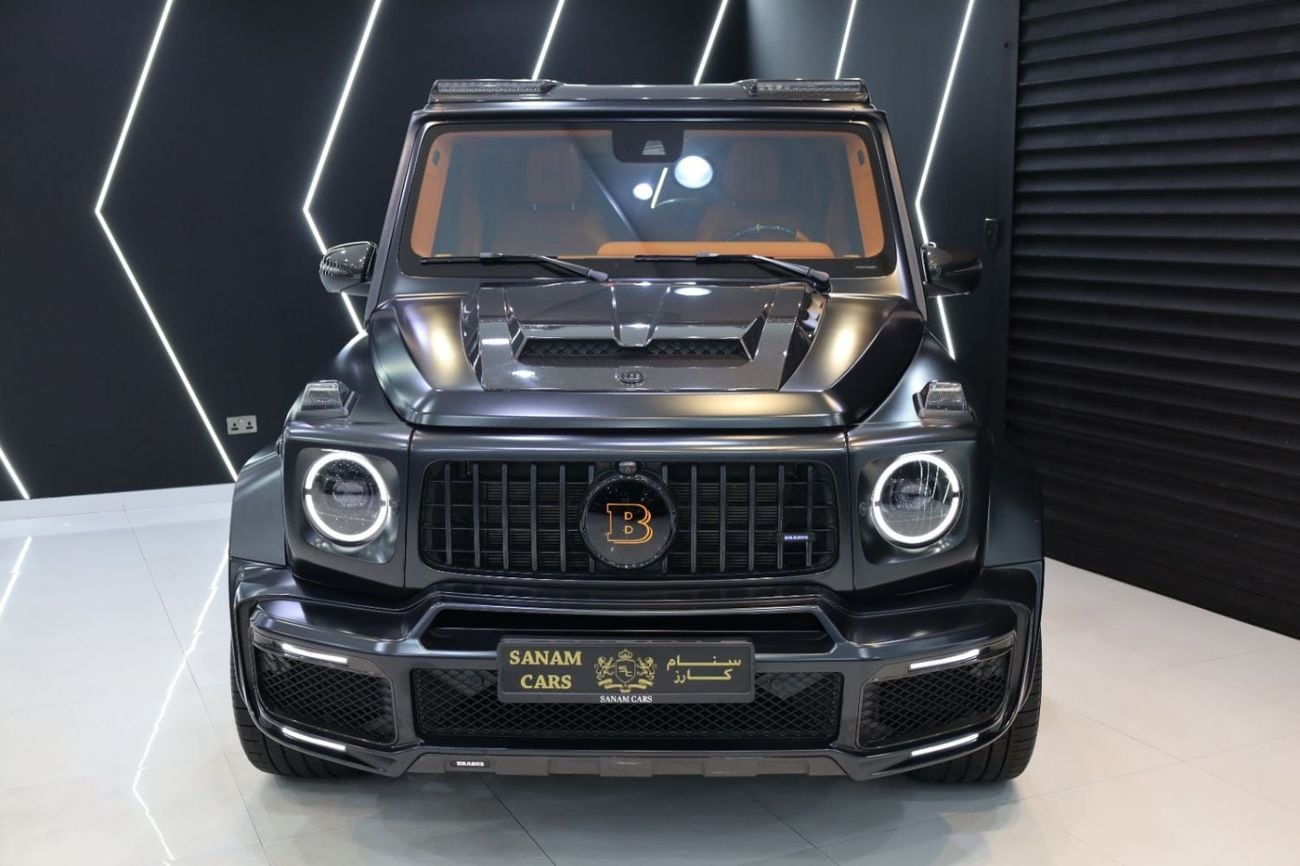 مرسيدس بنز G 63 AMG BRABUS G800 برابوس الأصلية، مصنوعة بالكامل من ألياف الكربون، مزودة بشاشات خلفية، وعتبات جانبية قابلة للسحب!