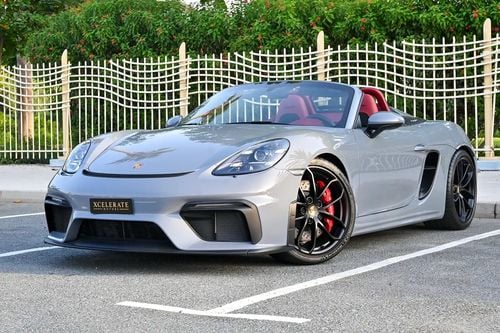 Porsche 718 Spyder 718 Spyder Manual | Grey | 4.0L Flat-6 | 414 HP | 3,267 KM