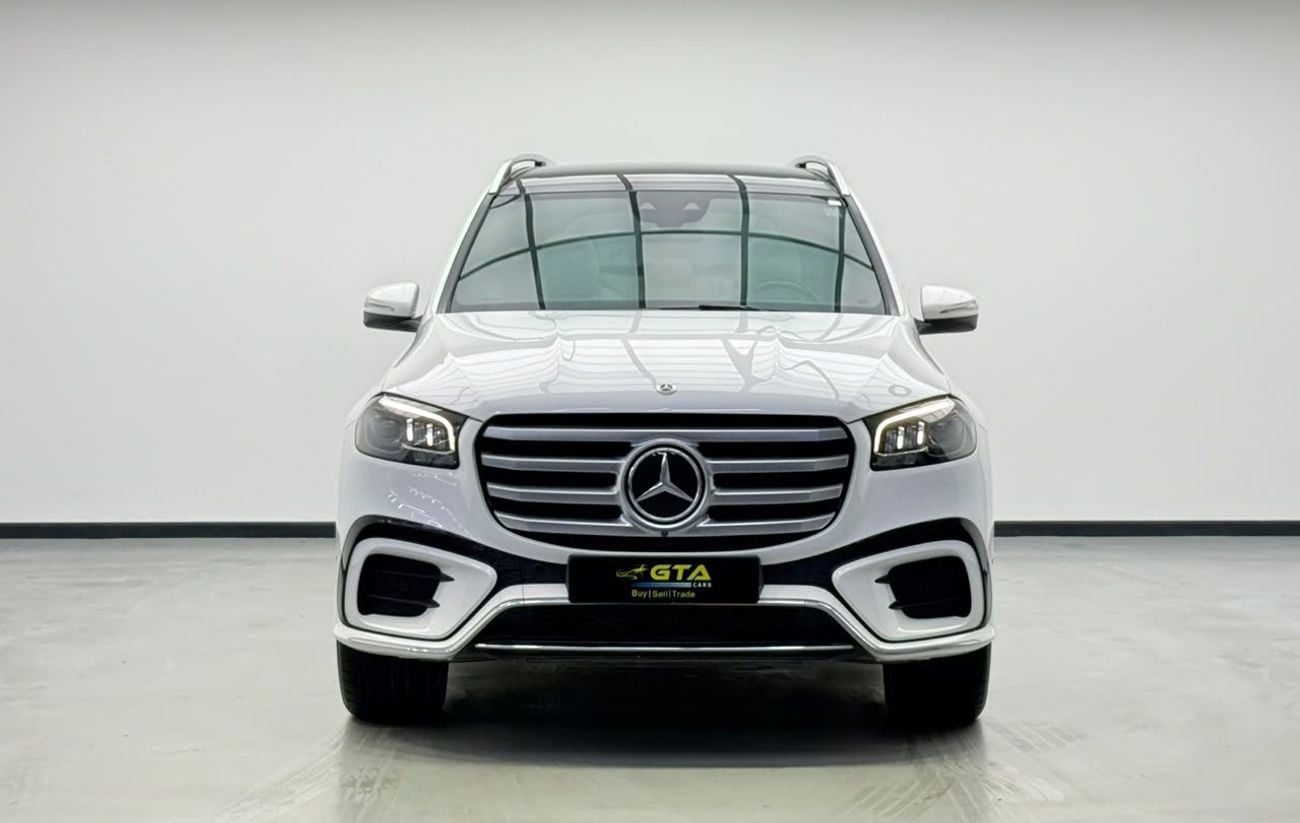 مرسيدس بنز GLS 450 4MATIC مرسيدس بنز GLS450 4MATIC بريميوم بلس موديل 2025، مع ضمان مرسيدس بنز وحزمة خدمة موديل 2029، 7 مقاعد،