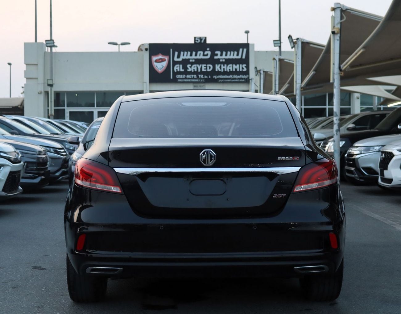 MG 6 LUXURY ACCIDENTS FREE - GCC - ORIGINAL PAINT - TROPHY FULL OPTION - PERFECT CONDITION INSIDE OUT