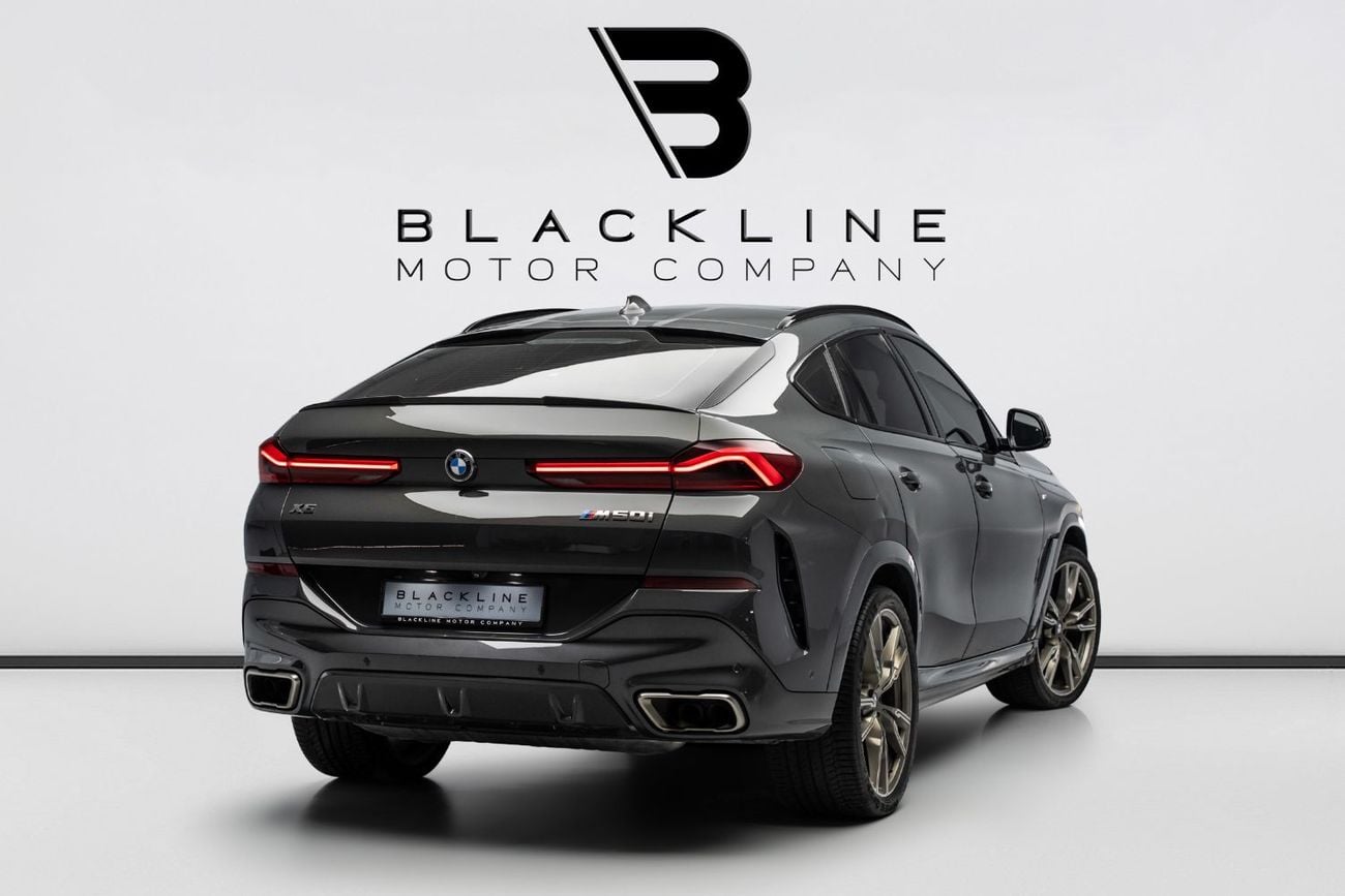 بي أم دبليو X6 XDRIVE M50i BUY NOW, PAY 2027 | THE BLACKLINE STANDARD | 12 Month Blackline Warranty, GCC