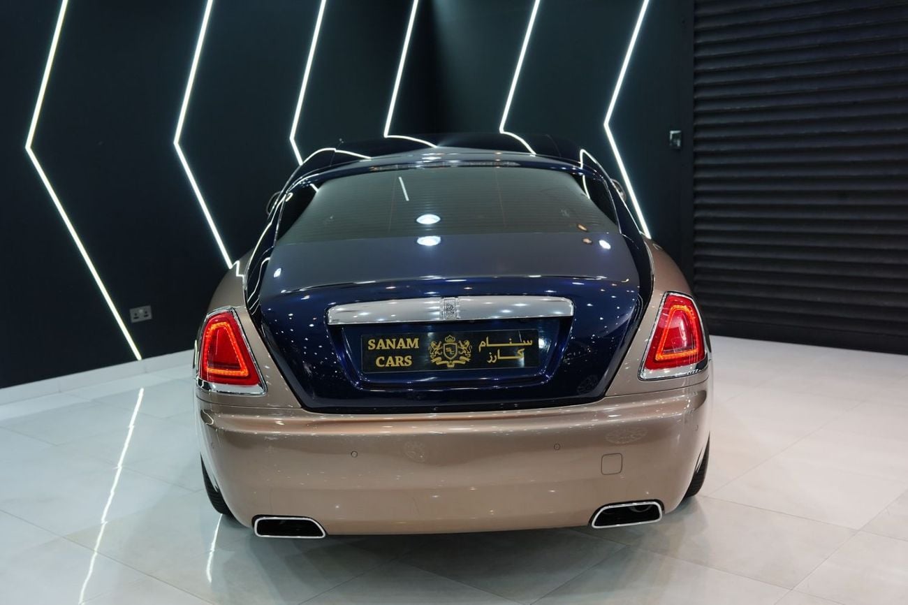 Rolls Royce Wraith STD (6.6L · 12 Cyl · Automatic · Petrol · Coupe · Rear Wheel Drive · 4 Seats · 2 Door) Two-Tone, Starlight Headliner, GCC Specs!!