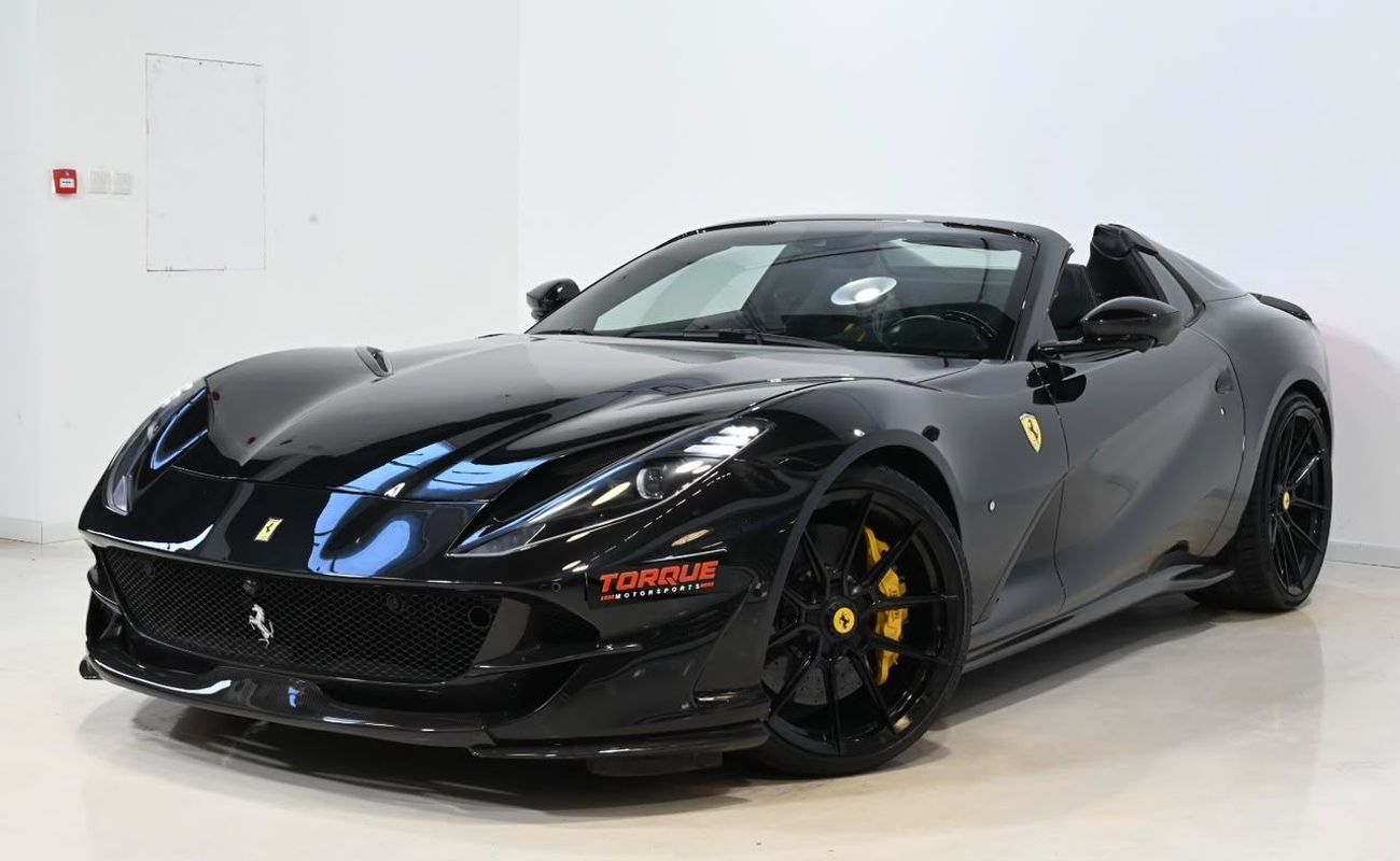 فيراري 812 GTS GTS فيراري 812 GTS موديل 2021، سجل صيانة كامل (الطاير)، طلاء أصلي، طبقة حماية كاملة، ملكية نظيفة