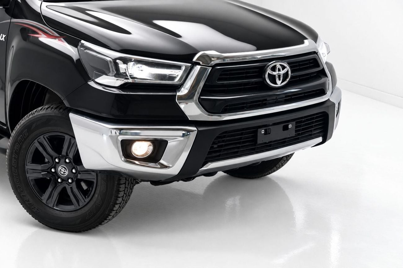 Toyota Hilux SR5 Double Cab 2.7L - Attitude Black Inside Maroon | Export Only