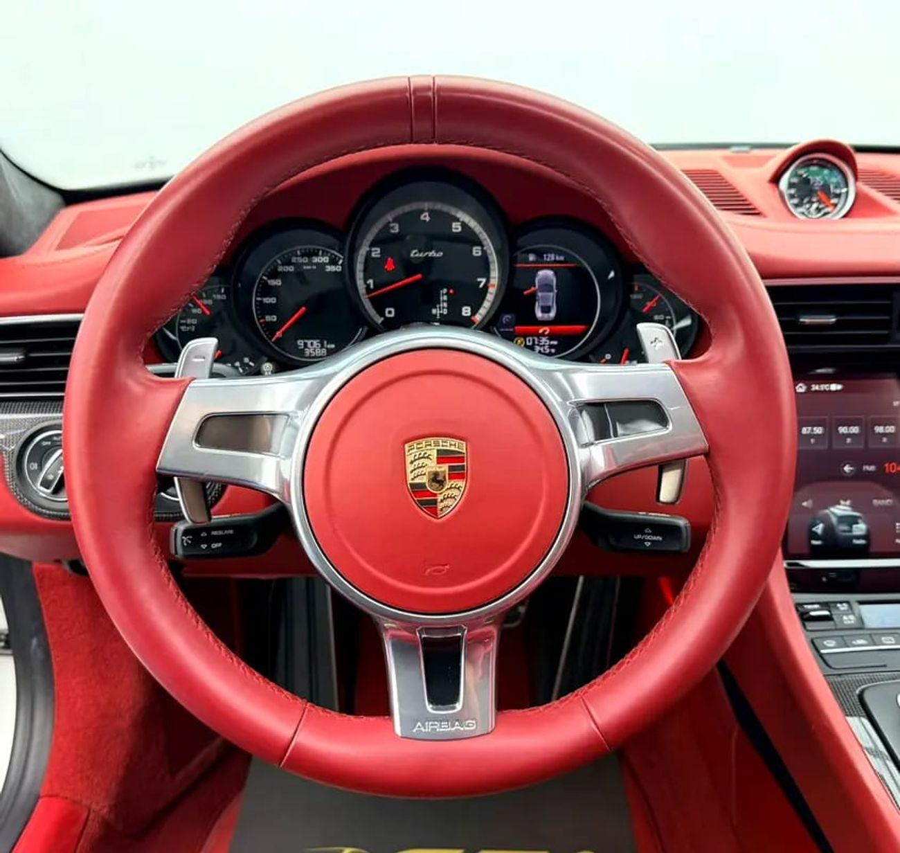 بورش 911 تربو Turbo, Full Service History, Carbon Fiber Interior, Excellent Condition, GCC