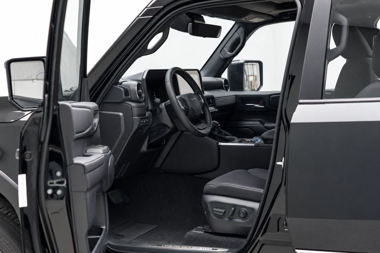 Toyota Prado ADH 2.4L - Black Inside Black | Export Only