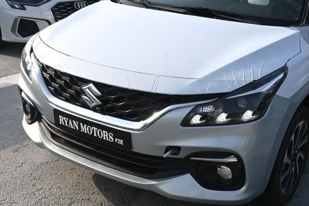 Suzuki Baleno GLX Suzuki Baleno 1.5L Petrol, Hatchback, FWD, 5Doors, Color: Silver Model: 2025 (Export Price)
