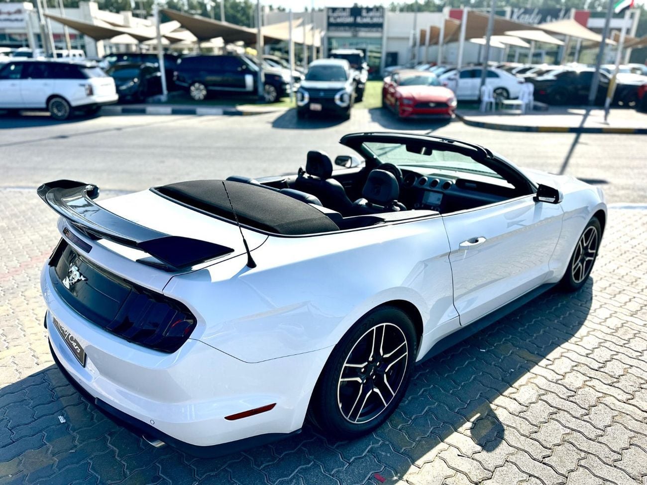 Ford Mustang ECOBOOST CONVERTIBLE Convertible | Monthly 1300/- | 0% DP | Fog Lights | Blindspot | # 05660