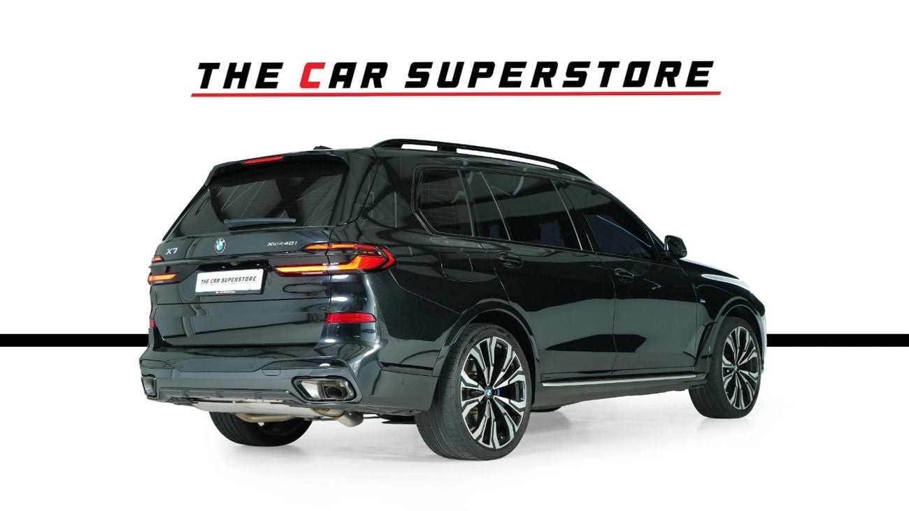 بي أم دبليو X7 XDRIVE40I M SPORT ماستر كلاس - دول مجلس التعاون الخليجي - 7 مقاعد - ضمان وخدمة بي إم دبليو حتى 30/06/2029
