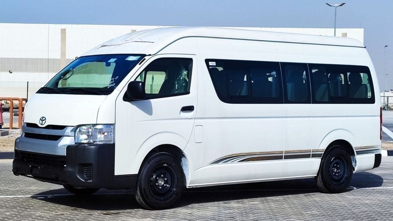 Toyota Hiace DLS - STANDARD ROOF TOYOTA HIACE 2.5L TURBO DIESEL 15 SEATER H.ROOF MT 2026