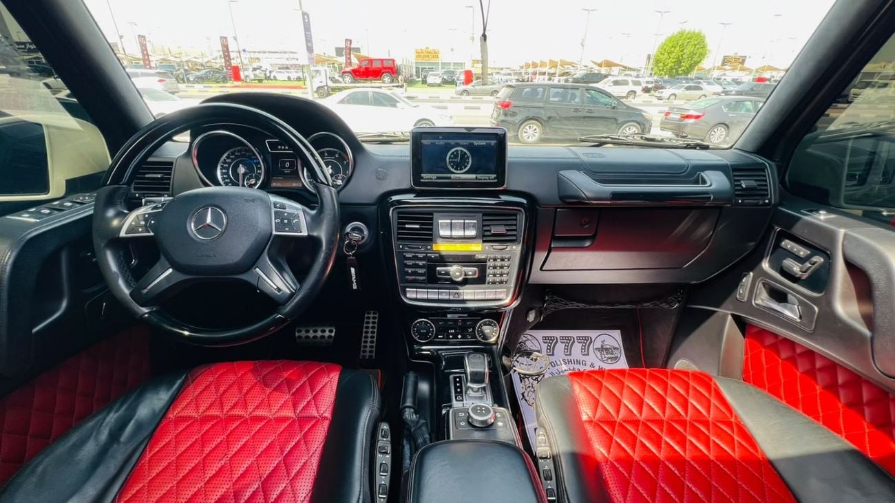 مرسيدس بنز G 63 AMG ستاندارد مرسيدس بنز G63 موديل 2014. محرك 5.5 لتر/V8.