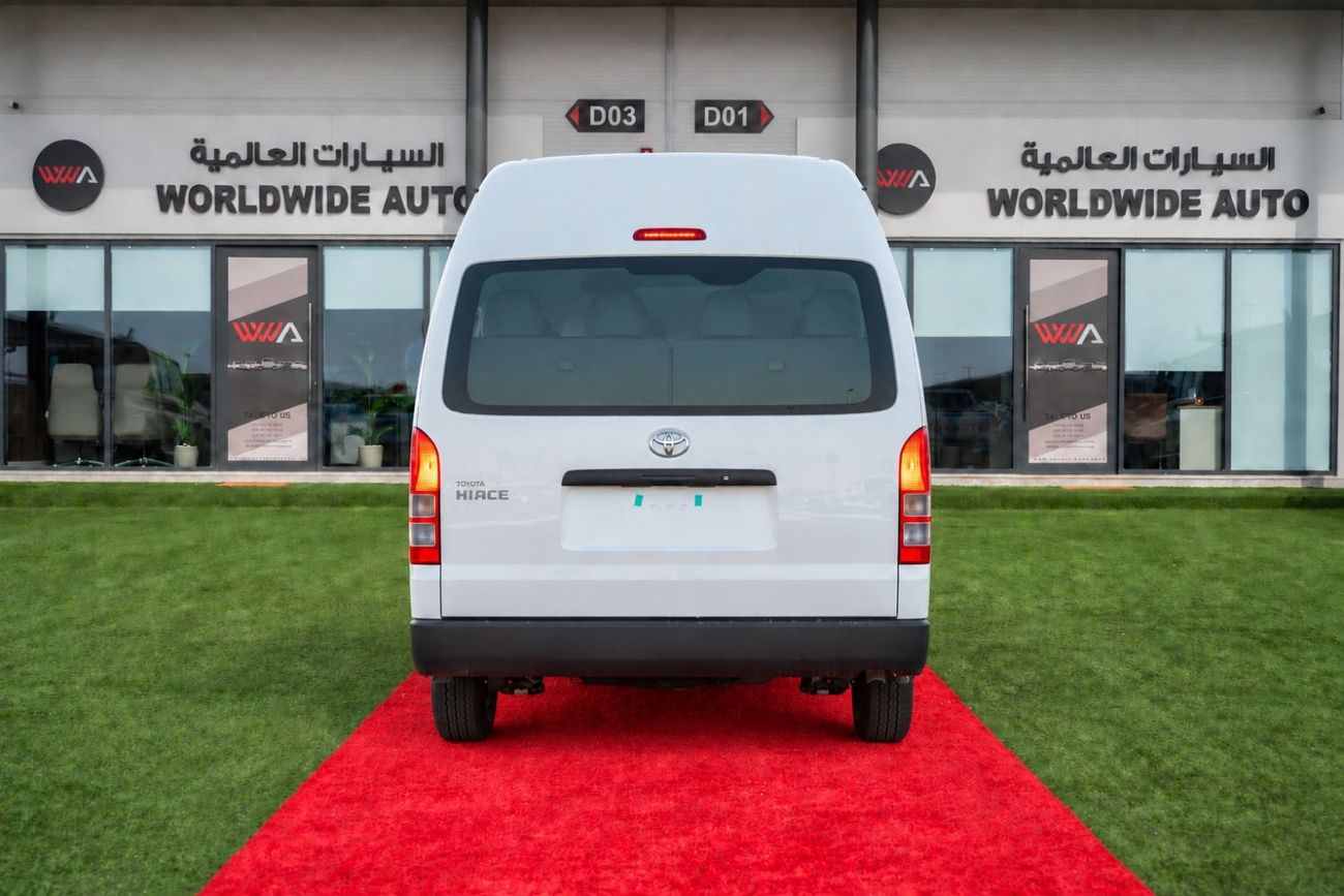 تويوتا هاياس STD 2.7 PETROL V4 REAR WHEEL DRIVE 5 DOOR 13 SEATERS