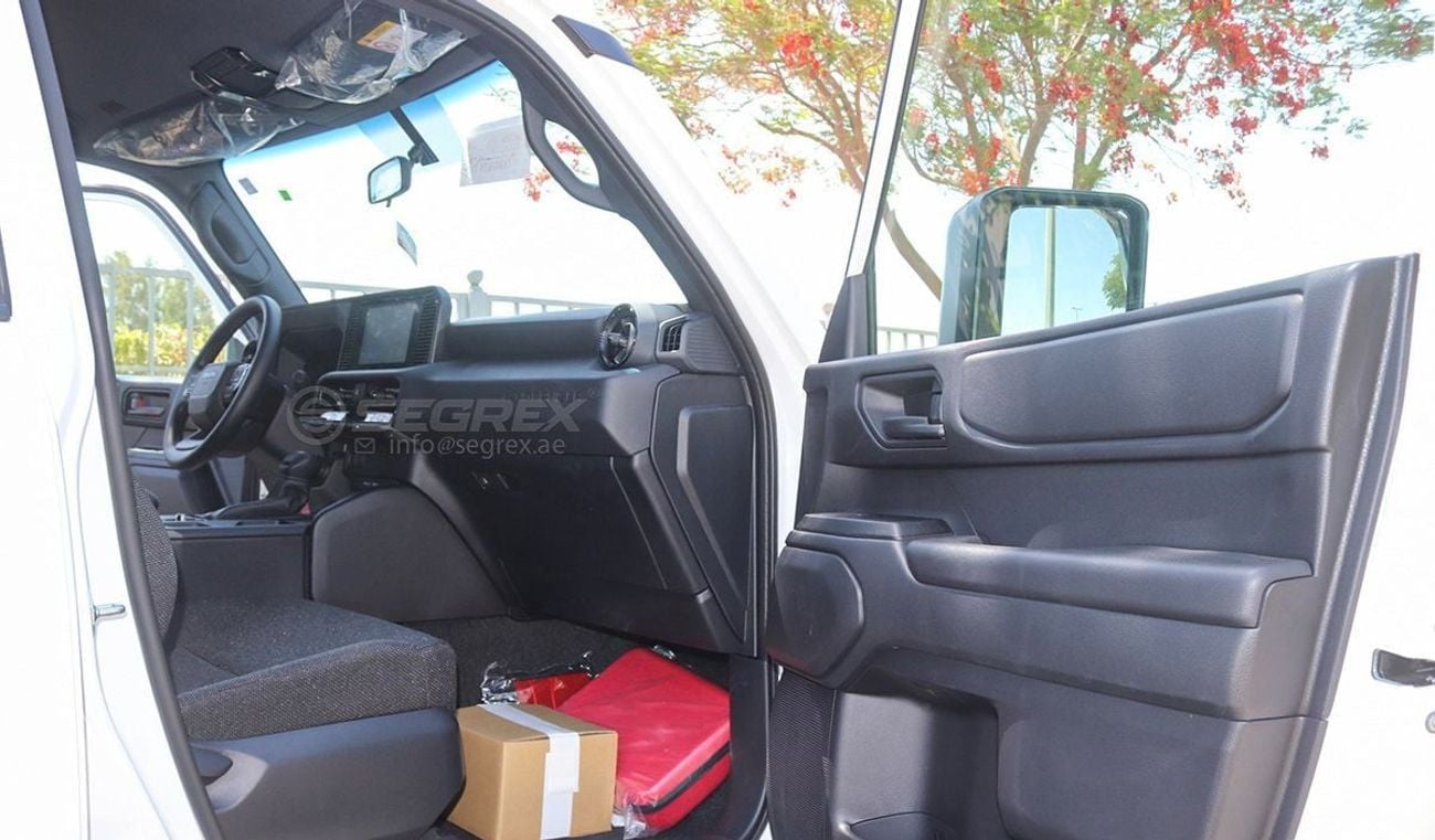 Toyota Prado TX . 2.4L . 8-Speed Automatic . Turbo Petrol . 4WD . 7 Saets . 5 Doors For Export
