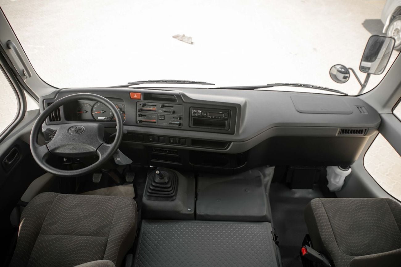Toyota Coaster 23 Seater 4.2L - White Inside Grey | Export Only