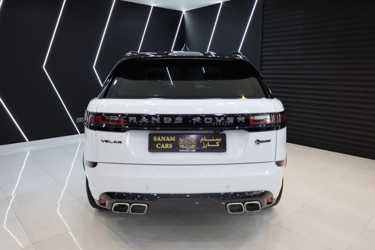 لاند روفر رينج روفر فيلار SVAutobiography Dynamic 5.0L 2020 Range Rover Velar SV Autobiography, Rear Entertainment Display, Panoramic Roof, GCC Specs!!