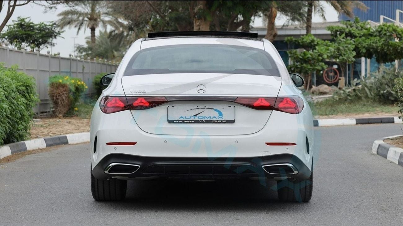 Mercedes Benz E300 AMG EQ Boost 2.0T RWD GCC 2026 With 2 Years Unlimited Mileage Warranty @Official Dealer