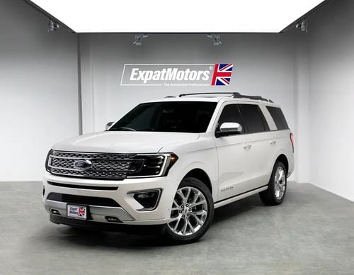Ford Expedition PLATINUM FDSH• Al Tayer Warranty + Service Contract • GCC