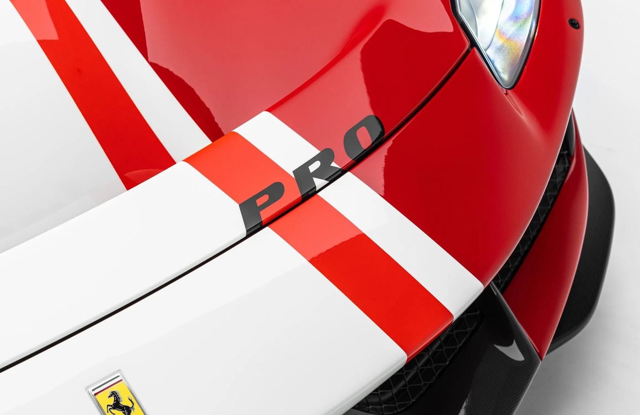 Ferrari 488 Pista High Spec 3.9L V8 Twin-Turbocharged Engine