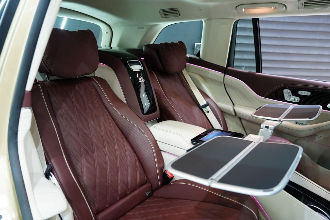 مرسيدس بنز 600 Maybach مرسيدس مايباخ GLS 600 موديل 2024، لونان، باقة المقاعد الخلفية الفاخرة، ضمان وخدمة جارجاش!!