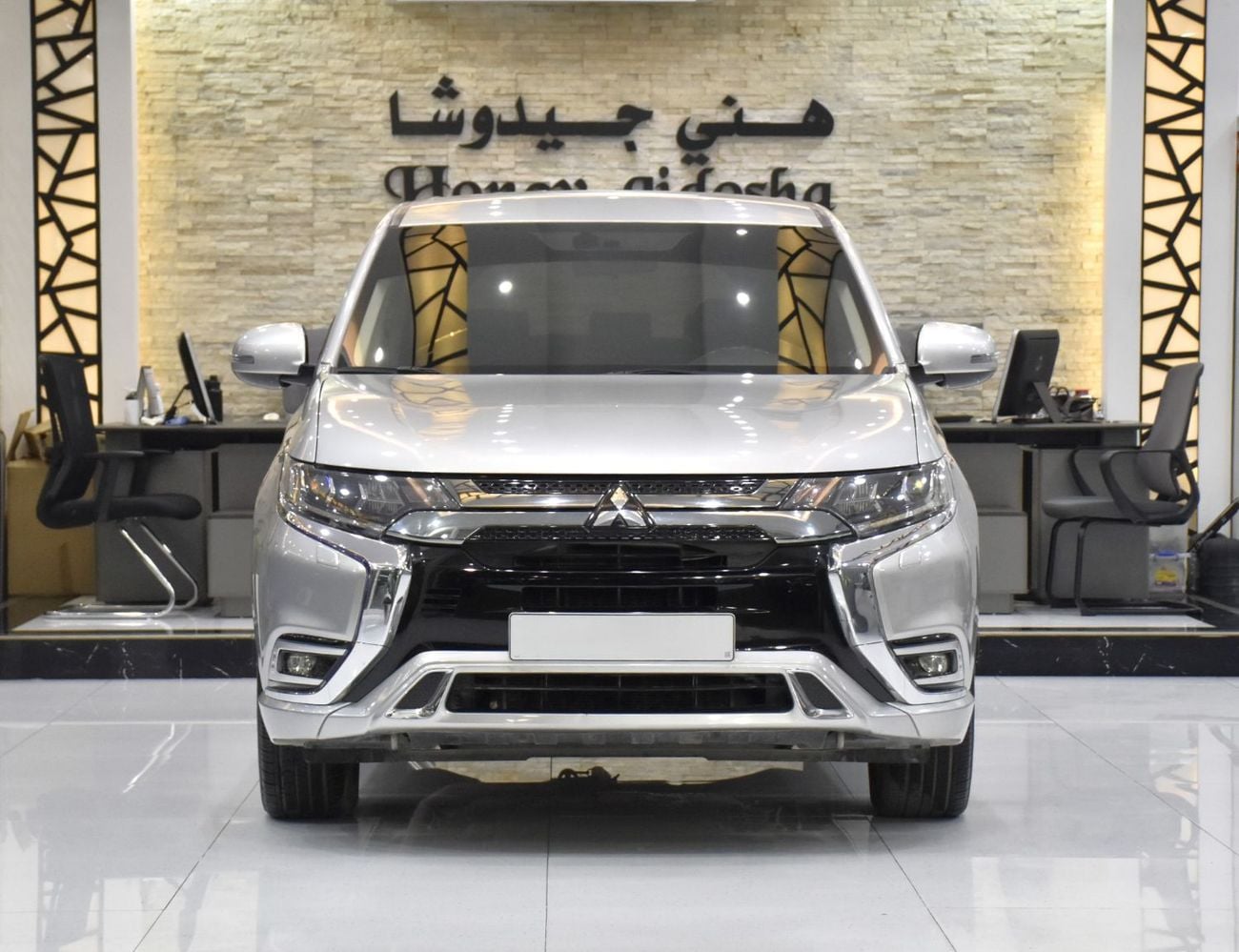 Mitsubishi Outlander GLX EXCELLENT DEAL for our Mitsubishi Outlander PHEV ( 2020 Model ) in Silver Color GCC Specs