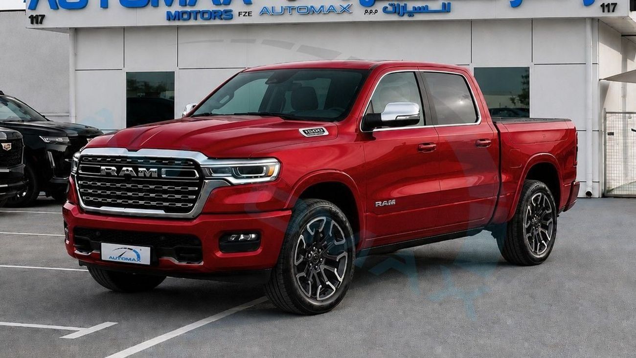 RAM 1500 Limited Longhorn Crew Cab Hurricane (For Export , НА ЭКСПОРТ) PY 26/26 Crew Cab Hurricane H.O 3.0TT GCC Без пробега
