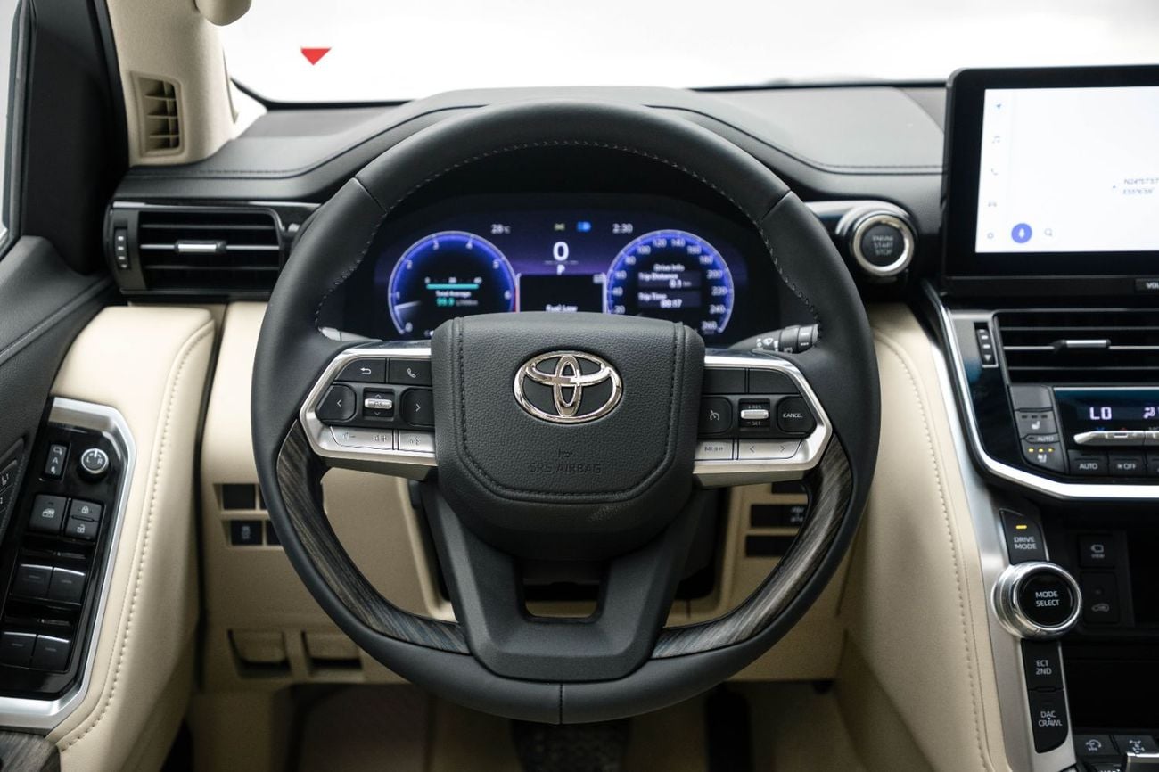 Toyota Land Cruiser VX 3.5L - White Inside Beige | Export Only