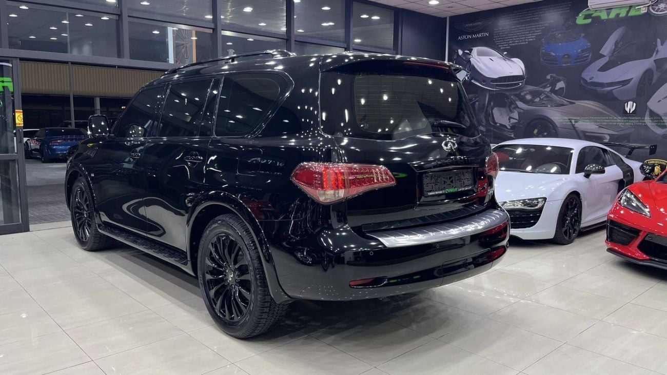 Infiniti QX80 LUXURY Infiniti QX80 2015 VERY LOW MILAGE GCC FULL DEALER SERVICE HISTORY