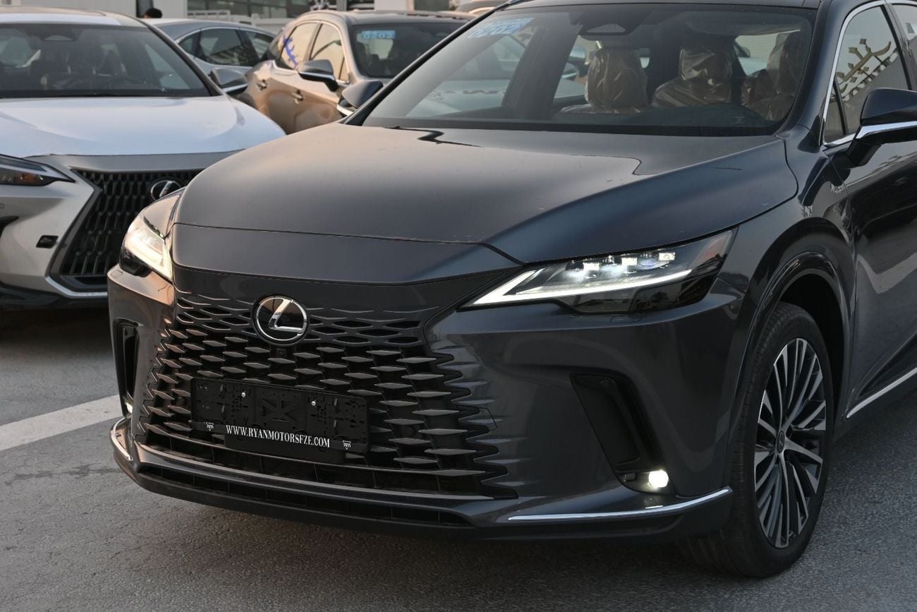 لكزس RX 350h Luxury 2.5L Hybrid AWD لكزس RX350h الفاخرة موديل 2026، محرك هجين سعة 2.5 لتر، دفع رباعي، اللون رمادي