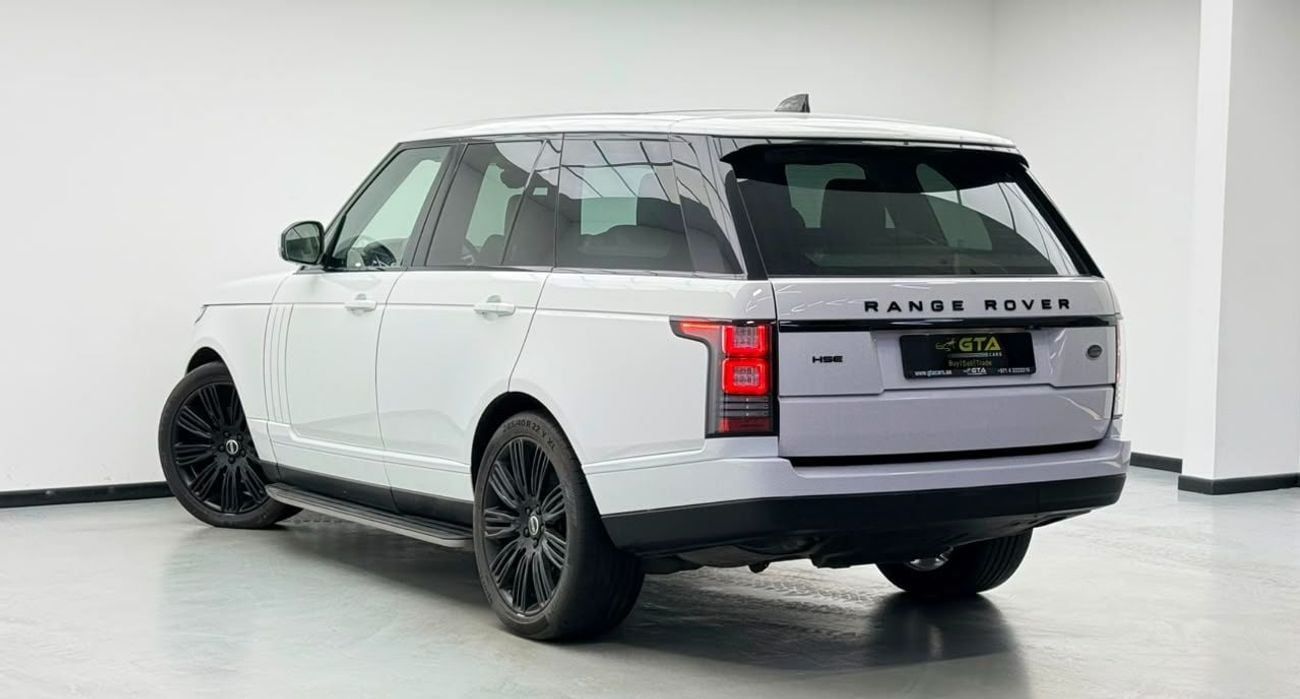 Land Rover Range Rover 2017 Range Rover HSE Supercharged, Warranty, Full RR Service History, Fully Loaded, GCC