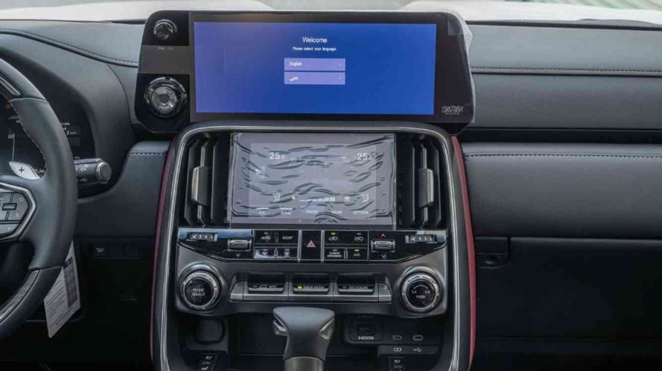 لكزس LX 600 Urban ECTAV0001 - لكزس LX600 أوربان 2026 - محرك بنزين 3.5 لتر، ناقل حركة أوتوماتيكي - لون أسود مع مقصورة د