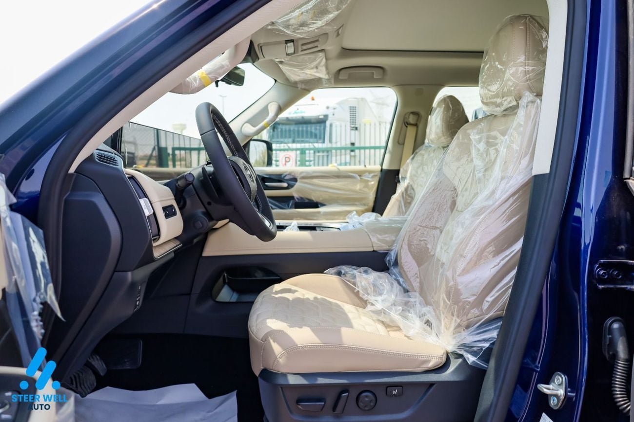 Nissan Patrol LE PLATINUM CITY 2026 | GCC | 3.5L V6 | AWD | Beige Interior | 8-Seater | Height Control | Export
