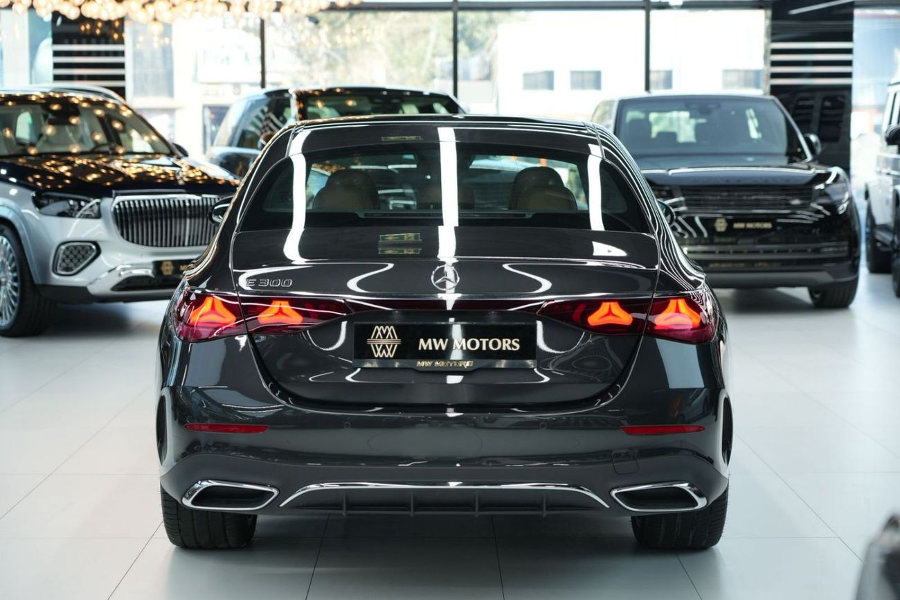 مرسيدس بنز E200 Summer Offer | E 200 | GCC 0km | Agency Warranty | AMG Sports Package