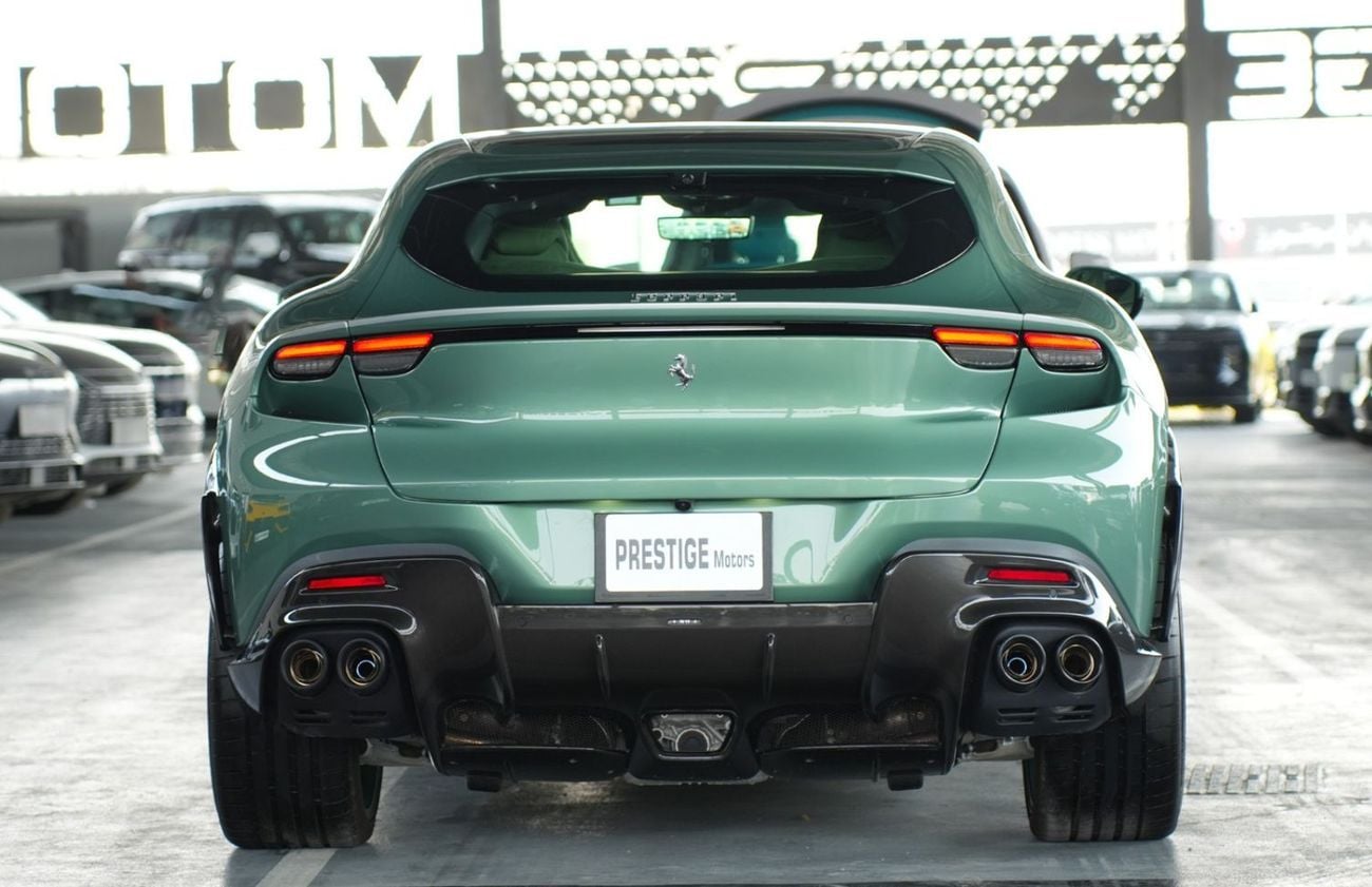 Ferrari Purosangue STANDARD 6.5 V12 715HP Tailor made Verde Dora (green) Export Price